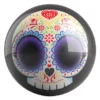 Black Sugar Skull bowling ball front