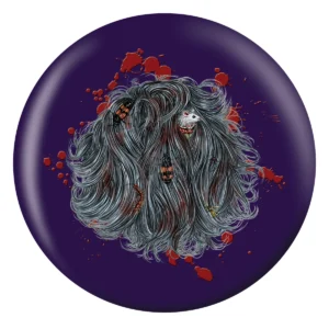 "Samantha" bowling ball back