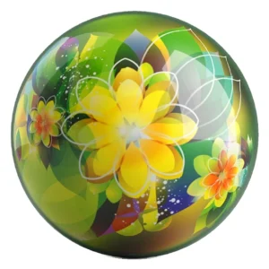 Spring Poetry bowling ball front