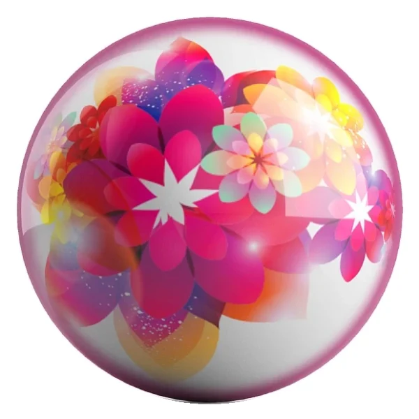 Romantic Rush bowling ball front