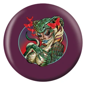 Cobra Girl bowling ball front