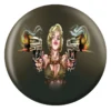 Double Guns bowling ball front