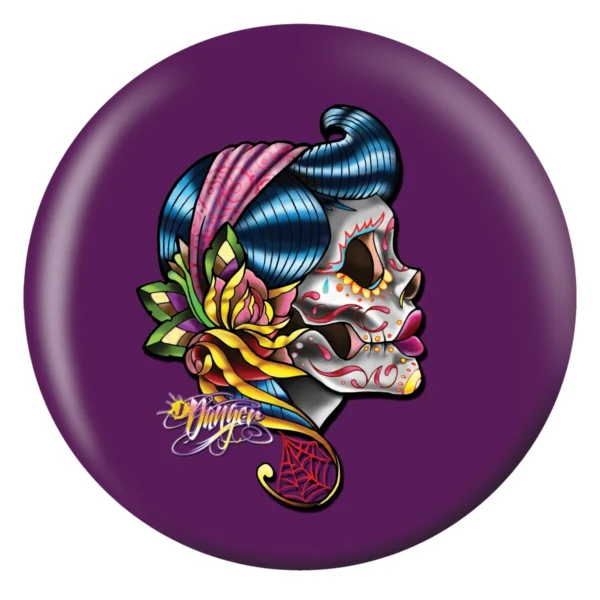 Sugar Gypsy bowling ball back