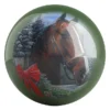 Holiday Horse bowling ball front