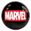 Marvel logo bowling ball front