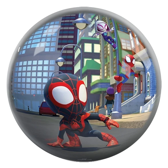 Spidey & Friends bowling ball front
