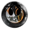 X-Wing Fighter bowling ball front