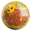 emoji Who Loves Ya bowling ball back