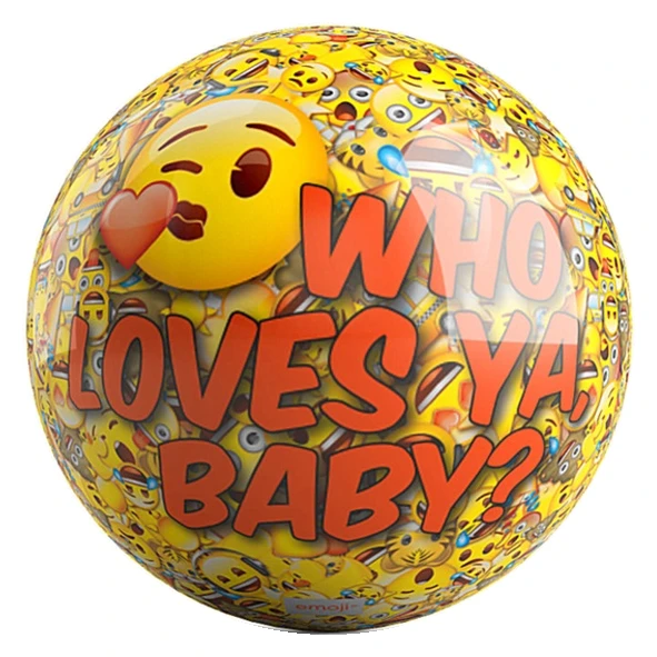 emoji Who Loves Ya bowling ball back