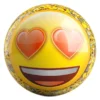 emoji Who Loves Ya bowling ball front