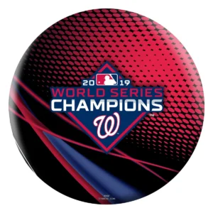 OTB MLB Washington Nationals 2019 World Series Champions Logo Bowling Ball