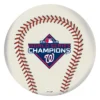 OTB MLB Washington Nationals 2019 World Series Champions Baseball Bowling Ball