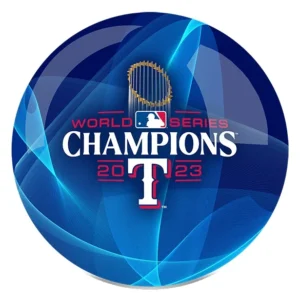 OTB MLB Texas Rangers 2023 World Series Champions Bowling Ball