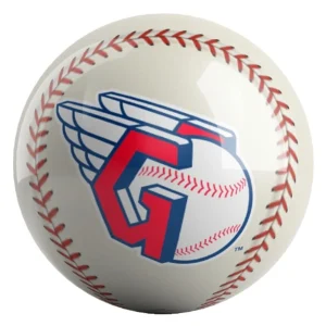 OTB MLB Cleveland Guardians Baseball Bowling Ball