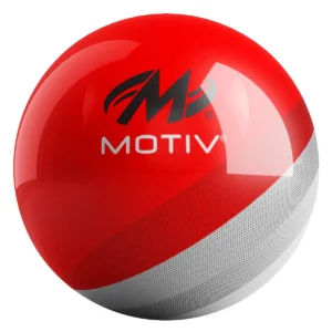 Motiv Velocity Red bowling ball back