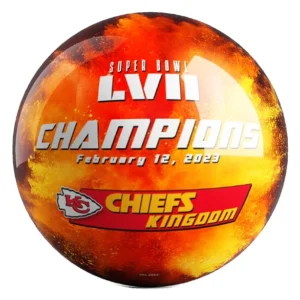 OTB NFL Kansas City Chiefs Super Bowl LVII Champions Bowling Ball