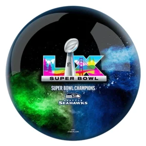 OTB NFL Seattle Seahawks Super Bowl LX Champions Bowling Ball