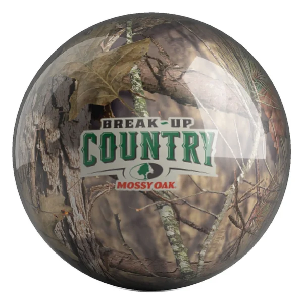 Mossy Oak Break-Up Country bowling ball back