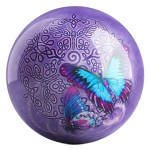 Celtic Butterfly bowling ball front