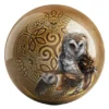 Celtic Owls bowling ball front
