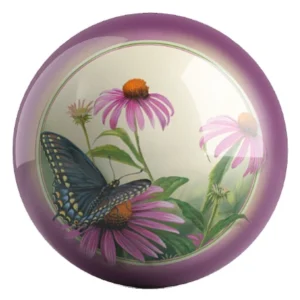 Swallowtail Butterfly bowling ball front