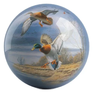 Mallards Flight bowling ball front