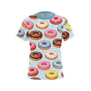 Blue Doughnut Semi-Custom CoolWick Bowling Jersey