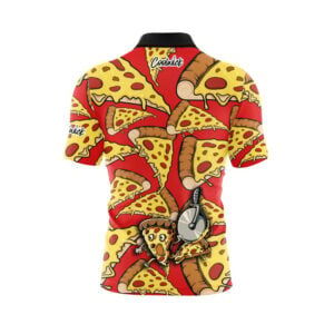 Alternative view of Pizza Party Fast Track CoolWick Bowling Jersey