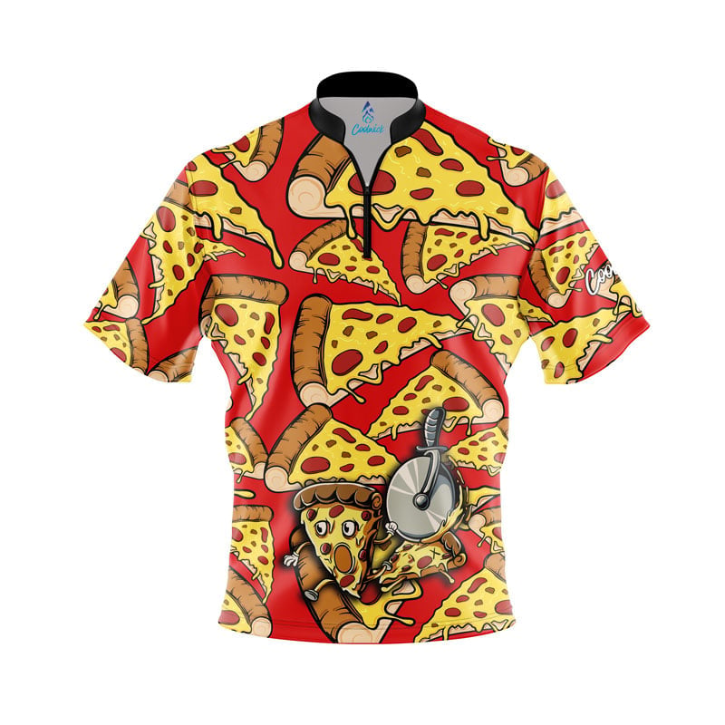 Pizza Party Fast Track CoolWick Bowling Jersey