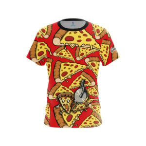 Pizza Party Semi-Custom CoolWick Bowling Jersey