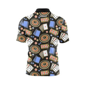 Alternative view of Reno Casino Fast Track CoolWick Bowling Jersey