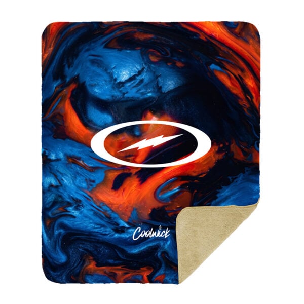 Storm Equinox Hybrid Sherpa Lined Throw Blanket - Image 2