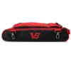 Velocity Add-On Shoe Pouch Black Red with twin clips and red VB logo