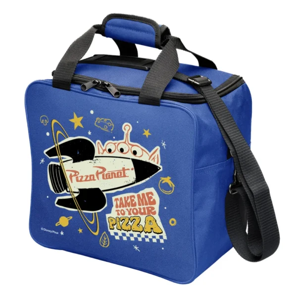 KR Strikeforce Disney Toy Story pizza planet angled single tote bag