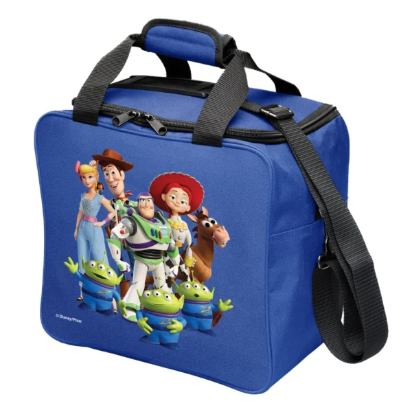 KR Strikeforce Disney Toy Story group portraits angled single tote bag