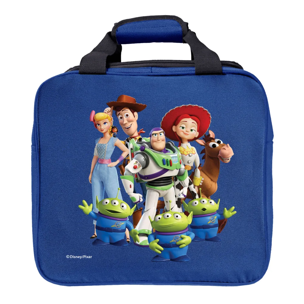 KR Strikeforce Disney Toy Story group portraits hero single tote bag