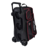 KR Strikeforce Royal Flush 4 x 4 Roller Black Red Bowling Bag