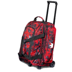 Brunswick Zone Double 2 Ball Roller Red Chaos Bowling Bag