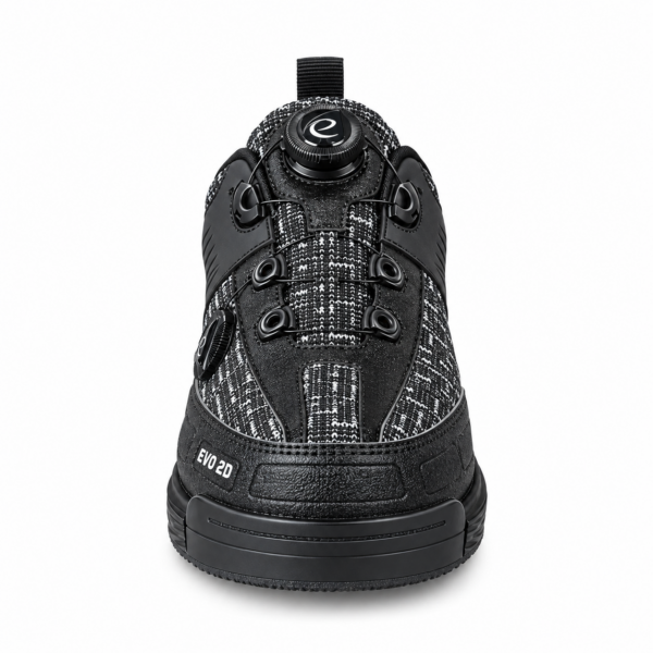 Epic Evo2D Dual Dial Performance Right Hand Black Silver Bowling Shoes - Image 7
