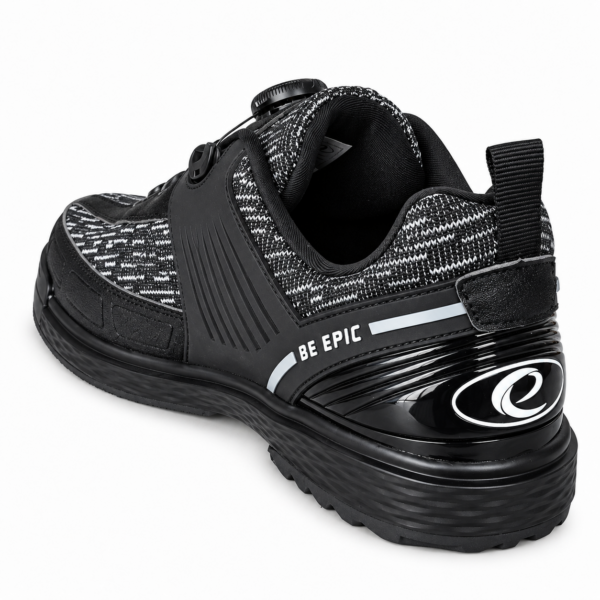 Epic Evo2D Dual Dial Performance Right Hand Black Silver Bowling Shoes - Image 4