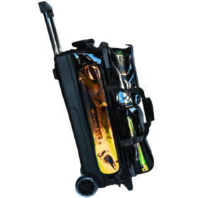 Epic 3 Ball Triple Luminous Black Bowling Bag