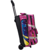 Epic 3 Ball Triple Luminous Hot Pink Holo Bowling Bag