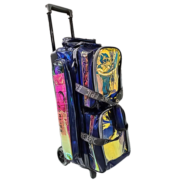 Epic 3 Ball Triple Luminous Midnight Holo Bowling Bag