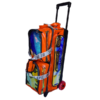 Epic 3 Ball Triple Luminous Orange Bowling Bag