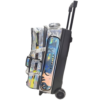Epic 3 Ball Triple Luminous Silver Holo Bowling Bag