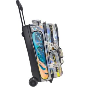 Epic 3 Ball Triple Luminous Silver Holo Bowling Bag