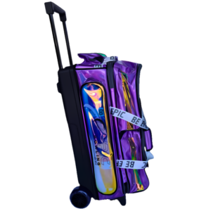 Epic 3 Ball Triple Luminous Violet Holo Bowling Bag