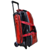 Epic 3 Ball Triple Superior Candy Red Black Bowling Bag