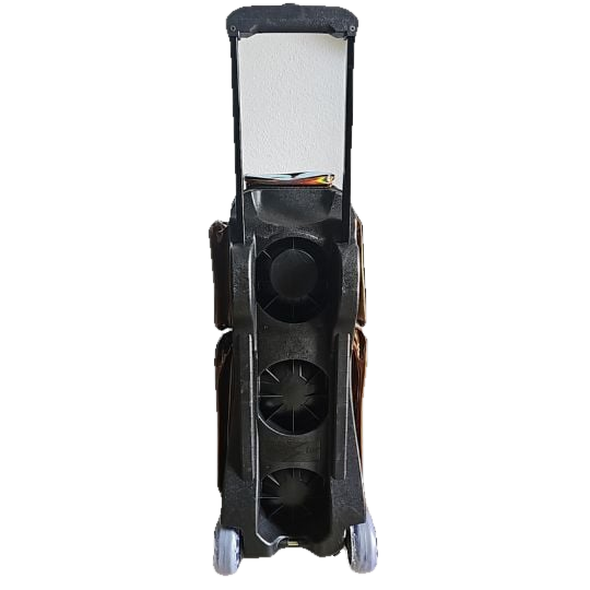 Epic 3 Ball Triple Superior Deluxe Black Holo Bowling Bag
