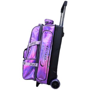 Epic 3 Ball Triple Superior Violet Holo Bowling Bag